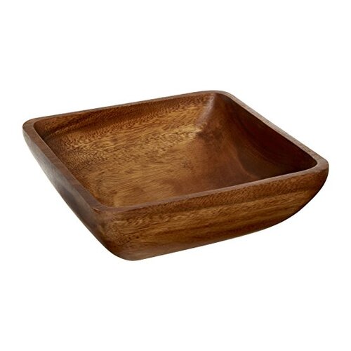 Grand saladier carré en acacia Premier Housewares