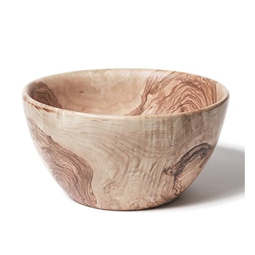 Saladier en bois d'olivier Bérard 81574 fait main