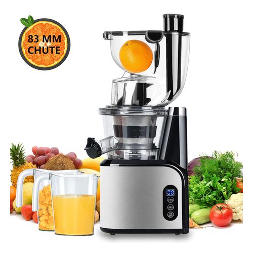 Extracteur de jus vertical Aobosi grande bouche 80 mm