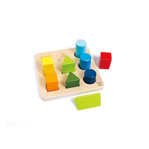 Jeu Hape de formes et couleurs à encastrer en bois