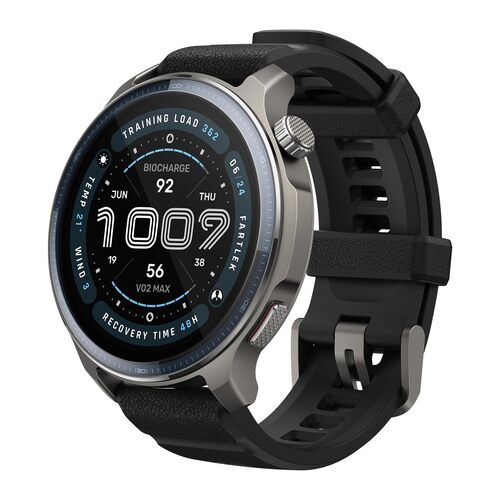 Montre connectée Amazfit Balance 2 à verre saphir et GPS bi-bande