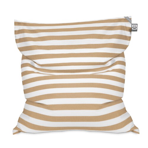Pouf de piscine Happers en toile Toldotex rayee anti-taches