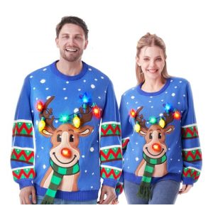 Les 5 Meilleurs Pulls de Noël Moches Lumineux : Comparatif et Avis