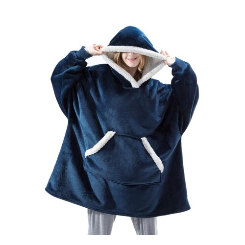 Veste pilou-pilou femme sweat couverture sherpa peluche a manches